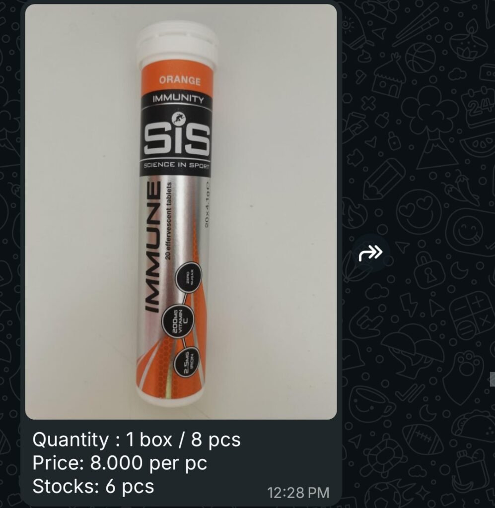 SIS – Immune Effervescent Tablets – Orange