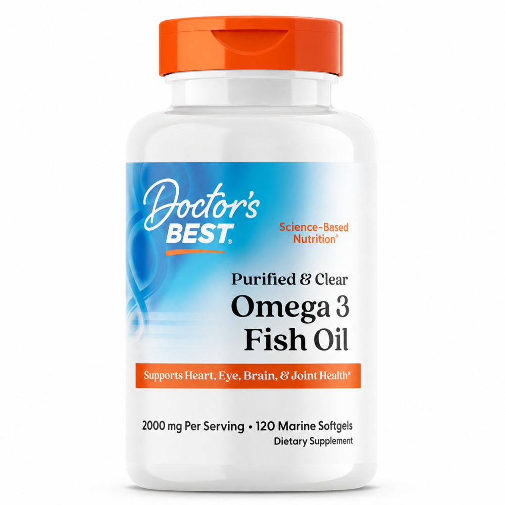 Doctor’s Best – Omega 3 Fish Oil