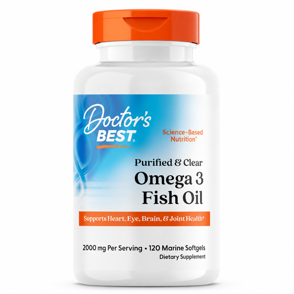 Doctor’s Best – Omega 3 Fish Oil